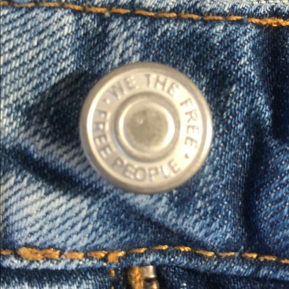 We The Free Denim Bermuda Shorts - Picture 3 of 8